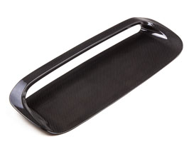 REVEL GT Dry Hood Scoop Overlay Cover (Dry Carbon Fiber) for Subaru WRX STi