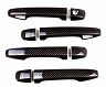 REVEL GT Dry Door Handle Overlay Covers (Dry Carbon Fiber)