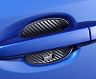 STI Exterior Door Handle Protectors (Carbon-Look PVC) for Subaru WRX STI