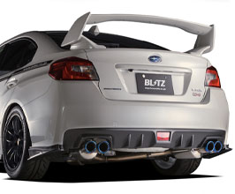 BLITZ Aero Speed Concept-R Rear Side Spoilers (FRP) for Subaru WRX STI