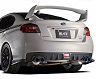 BLITZ Aero Speed Concept-R Rear Side Spoilers (FRP) for Subaru WRX STI