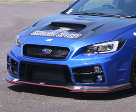 ChargeSpeed Gekisoku Front Bumper - Type 2 with Lip A for Subaru WRX VA