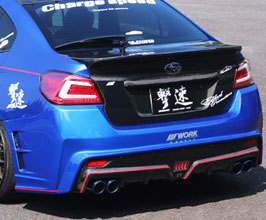 ChargeSpeed Gekisoku Rear Bumper with Diffuser - Type 2 for Subaru WRX VA