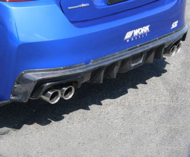 ChargeSpeed Rear Diffuser Cover for Subaru WRX STI