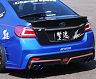 ChargeSpeed Gekisoku Rear Bumper with Diffuser - Type 2 for Subaru WRX STI / S4