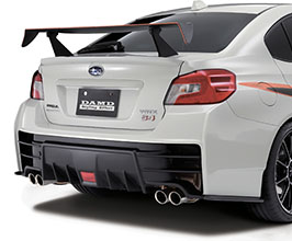 DAMD MOTUL ED Rear Bumper with Rear Side Spoilers for Subaru WRX VA