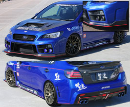 ChargeSpeed Gekisoku Wide Body Kit - Type 1 with Lip B for Subaru WRX VA