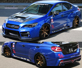 ChargeSpeed Gekisoku Wide Body Kit - Type 2 with Lip A for Subaru WRX VA