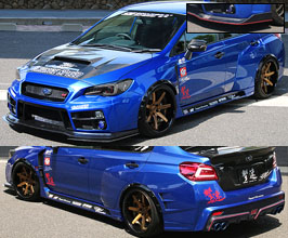 ChargeSpeed Gekisoku Wide Body Kit - Type 2 with Lip B for Subaru WRX VA