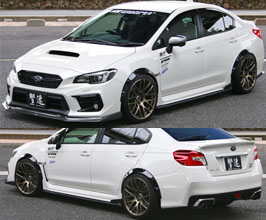 ChargeSpeed BottomLine Spoiler Lip Kit - Type 1 for Subaru WRX STI