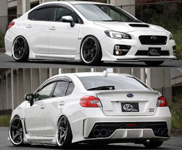 KUHL Version 1 VAB-GT Aero Spoiler Lip Kit (FRP) for Subaru WRX VA