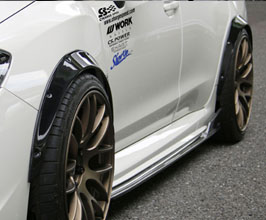 ChargeSpeed BottomLine Front and Rear 50mm Over Fender Arches for Subaru WRX VA