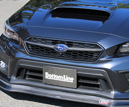 ChargeSpeed Front Grill Center Trim (Carbon Fiber) for Subaru WRX VA