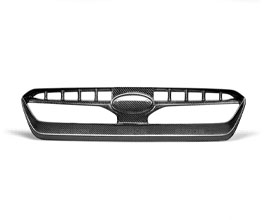 Seibon OEM Style Front Grill (Carbon Fiber) for Subaru WRX STI