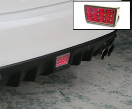 ChargeSpeed LED Rear Fog Lamp with F1 Style Flashing Brake Light (Red) for Subaru WRX VA