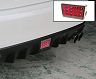ChargeSpeed LED Rear Fog Lamp with F1 Style Flashing Brake Light (Red) for Subaru WRX STI / S4