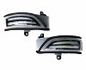 Clear World Side Mirror Flowing Turn Signal Lenses (Clear)