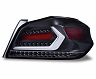 Clear World LED Taillights - Type-2 (Clear with White Bar)