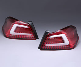 Varis LED Rear Tail Lamps (Red) for Subaru WRX VA