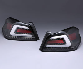 Varis LED Rear Tail Lamps (Dark Clear) for Subaru WRX STI / S4