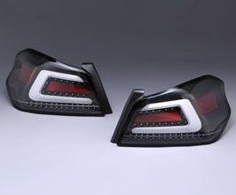 Varis LED Rear Tail Lamps (Smoke) for Subaru WRX VA