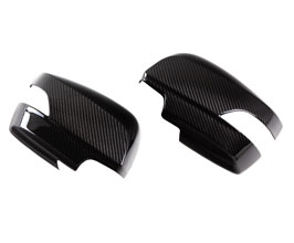 REVEL GT Dry Side Mirror Overlay Covers (Dry Carbon Fiber) for Subaru WRX VA