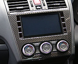 ChargeSpeed Center Panel Cover (Dry Carbon Fiber) for Subaru WRX VA