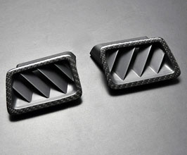 Liberal Defroster Grills (Carbon Fiber) for Subaru WRX STI / S4