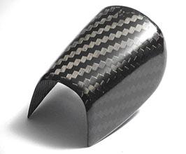 REVEL GT Dry Auto Shift Knob Overlay Cover (Dry Carbon Fiber) for Subaru WRX VA