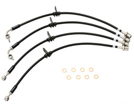Prova Sports Brake Lines (Stainless) for Subaru WRX STI with Front 6POT and Rear 2POT Calipers