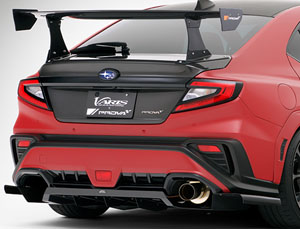 Varis Arising I Aero Rear Diffuser - PROVA Collaboration for Subaru WRX
