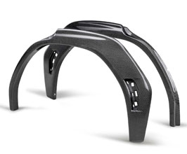 Seibon Rear Over Fenders with Door Trim (Carbon Fiber) for Subaru WRX VB