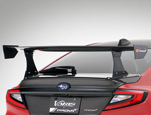 Varis Dedicated GT Wing for Street II with Swan Neck (Carbon Fiber) for Subaru WRX VB