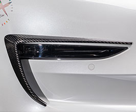Artisan Spirits Sports Line BLACK LABEL Front Bumper Garnishes for Tesla  Model 3 2018-2020