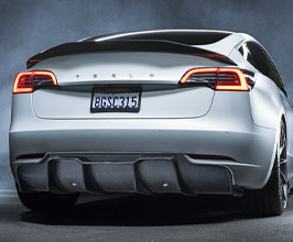 Vorsteiner Volta Aero Rear Diffuser - Track Edition (Dry Carbon Fiber) for Tesla Model 3