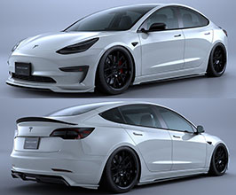 Artisan Spirits Sports Line BLACK LABEL Aero Spoiler Lip Kit for Tesla Model 3