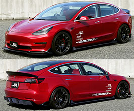 ChargeSpeed Aero Spoiler Lip Kit (FRP) for Tesla Model 3