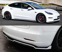 NOBLESSE Aero Spoiler Lip Kit - Type-1 (FRP) for Tesla Model 3