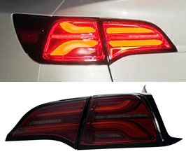 INTEC Full LED Sequential Taillights (Smoke Red) for Tesla Model 3