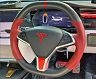 KOKORO Steering Wheel (Leather with Carbon Fiber) for Tesla Model 3