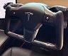 KOKORO Steering Yoke (Leather with Carbon Fiber) for Tesla Model 3