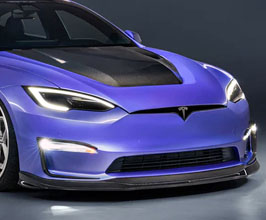 Vorsteiner - VRS Carbon Fiber Aero Front Spoiler - Tesla Model S Plaid