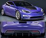 Vorsteiner VRS Aero Spoiler Lip Kit (Dry Carbon Fiber) for Tesla Model S Plaid