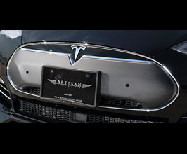 Artisan Spirits Sports Line BLACK LABEL Grill Cover (Carbon Fiber) for Tesla Model S