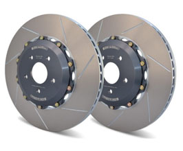 GiroDisc Rotors - Rear (Iron) for Telsa Model S (Incl Plaid)