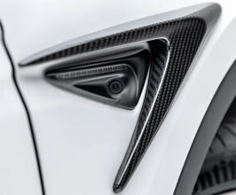 Vorsteiner Front Fender Garnishes (Dry Carbon Fiber) for Tesla Model Y