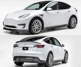 Vorsteiner Aero Spoiler Lip Kit (Dry Carbon Fiber), Body Kits for Tesla Model  Y