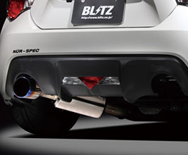 BLITZ NUR-Spec F-Ti Exhaust System (Titanium) for Toyota 86 / BRZ with MT