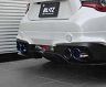 BLITZ NUR-Spec VSR Quad Exhaust System for TRD Rear Bumper (Stainless)