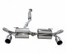 HKS LegaMax Sports Exhaust System with S-Tail Tips (Stainless)
